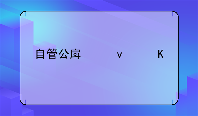 自管公房产权归谁